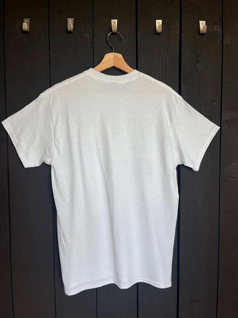 Short Sleeve White Graphic T-Shirt