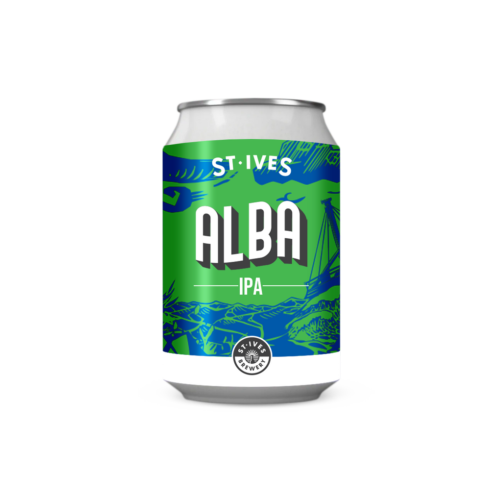ALBA IPA 5.2% 330ml Cans - St.Ives Brewery