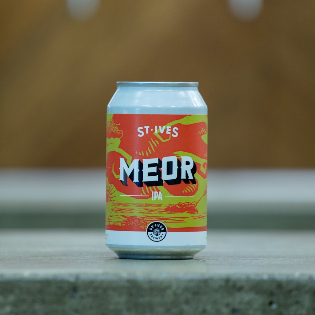 MEOR IPA 4.8% 330ml Cans - St.Ives Brewery