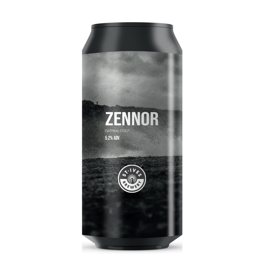 Zennor 440ml oatmeal stout - St Ives Brewery