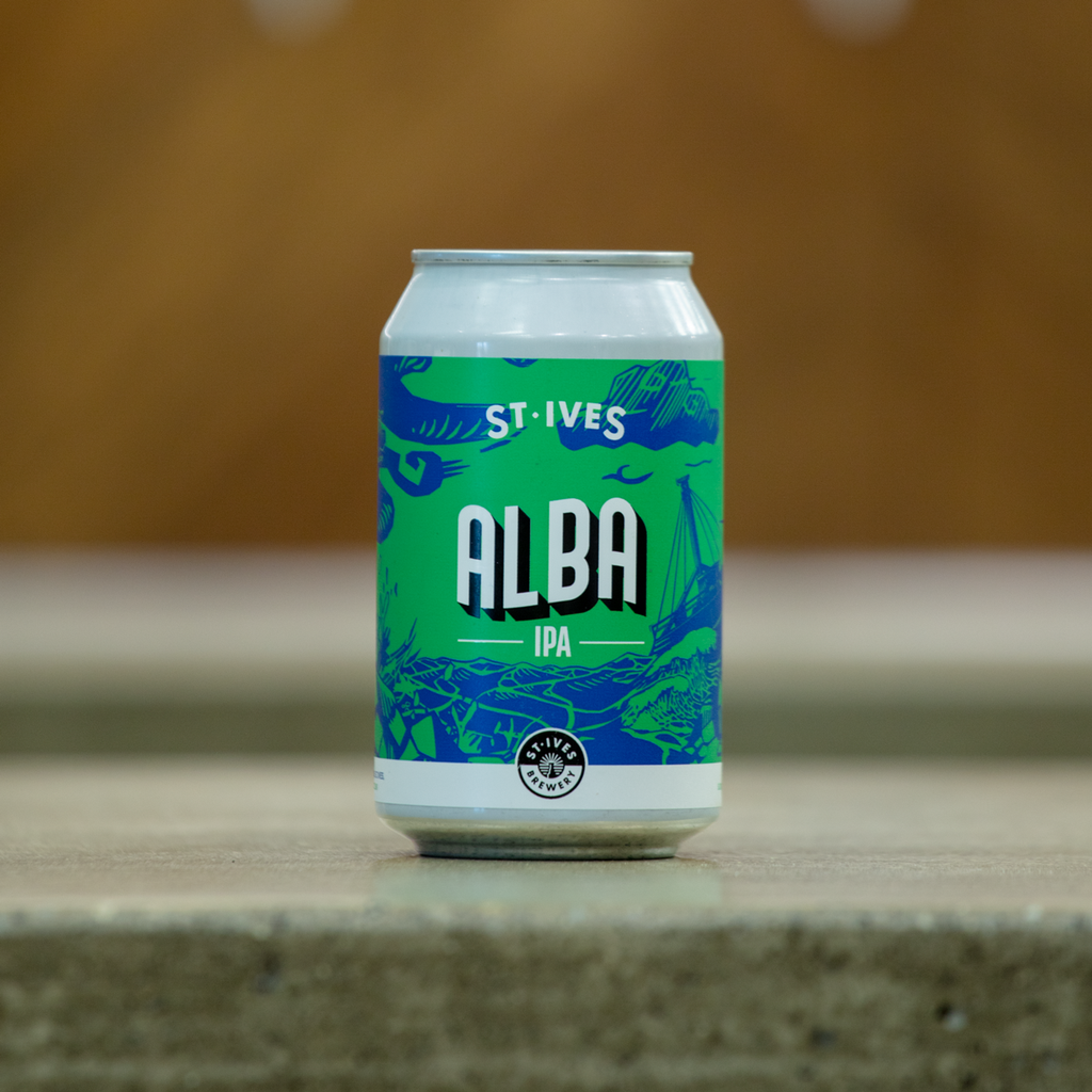 ALBA IPA 5.2% 330ml Cans - St.Ives Brewery