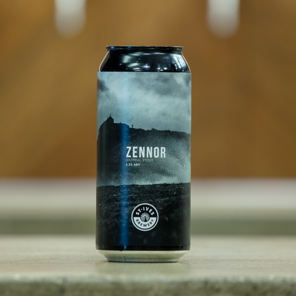 Zennor 440ml oatmeal stout - St Ives Brewery