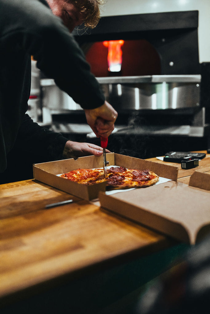 Eating at our Cornish Taproom