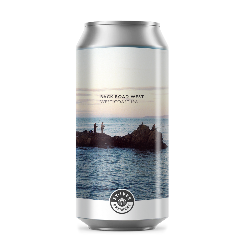 BACK ROAD WEST - WEST COAST IPA 12x440ml - St.Ives Brewery