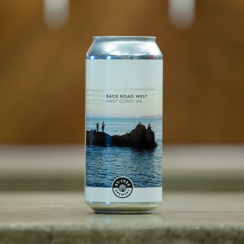 BACK ROAD WEST - WEST COAST IPA 12x440ml - St.Ives Brewery